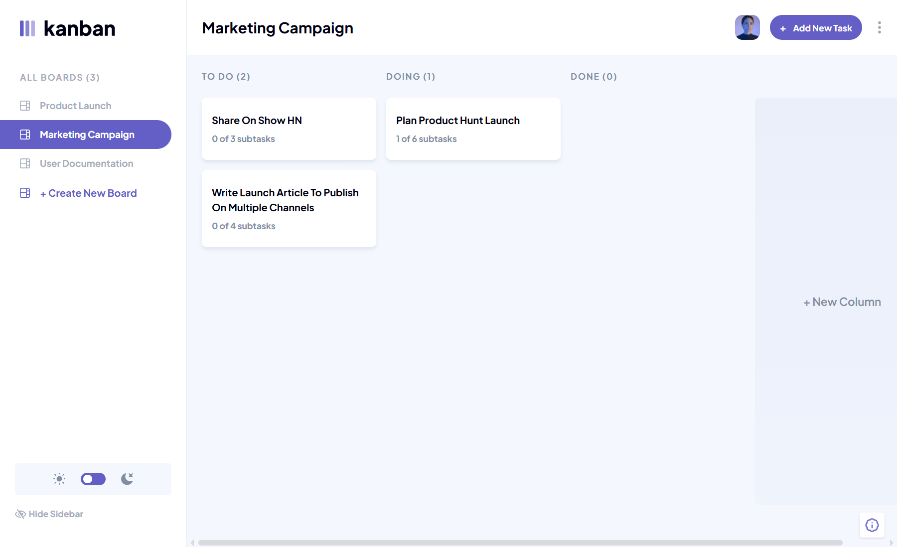 task management app image 2